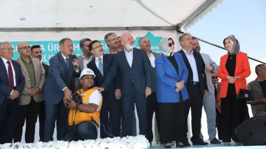 Kayseri'de tek, Türkiye'de sayılı olan konkasör tesisi açıldı