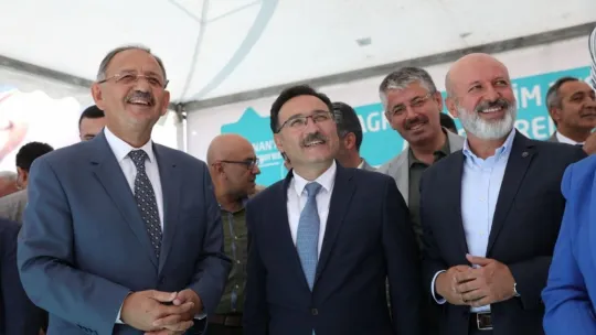 Kayseri'de tek, Türkiye'de sayılı olan konkasör tesisi açıldı
