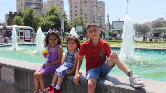 Kayseri'de termometreler 38 dereceyi gösterdi