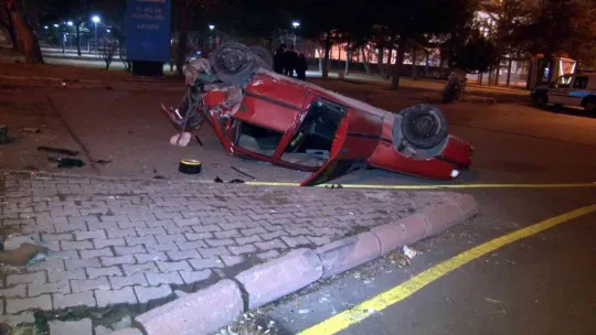 Kayseri'de trafik kazası: 4 yaralı