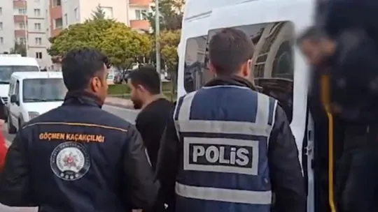 Kayseri'de kaçak yollarla giren 21 kişi yakalandı