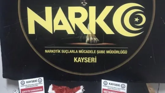 Kayseri'de uyuşturucu operasyonu