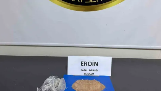 Kayseri'de uyuşturucu operasyonu: 9 gözaltı