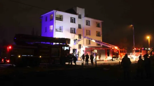Argıncık'ta yanan evde 1 kişi öldü