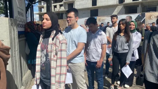 Kayseri'de YKS heyecanı 2'inci oturumla sürdü