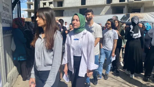 Kayseri'de YKS heyecanı 2'inci oturumla sürdü