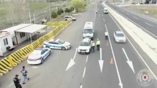 Kayseri'de yollarda bayram tedbirleri arttı