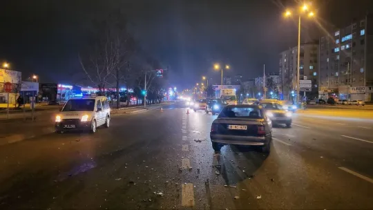 Kayseri'de zincirleme kaza: 1 yaralı