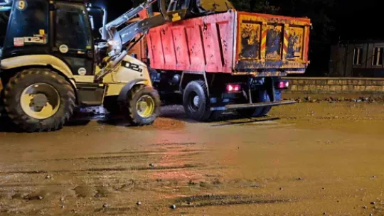 Kayseri'deki sel sonrası çalışmalar sürüyor