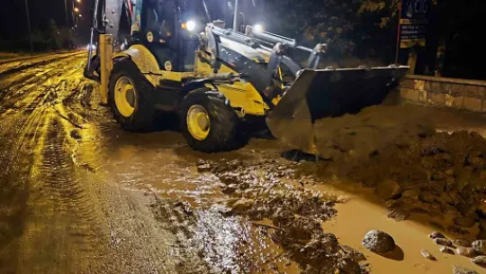 Kayseri'deki sel sonrası çalışmalar sürüyor