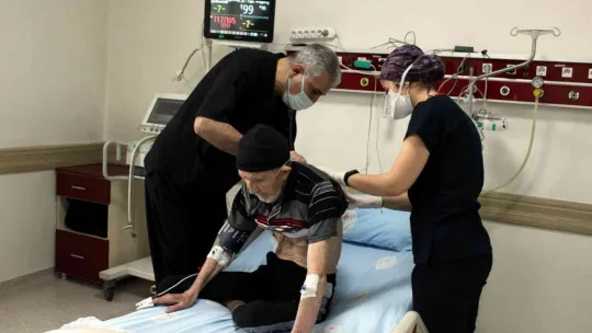Kayseri Devlet Hastanesi'nde tedavi gören tek covid hastası kaldı