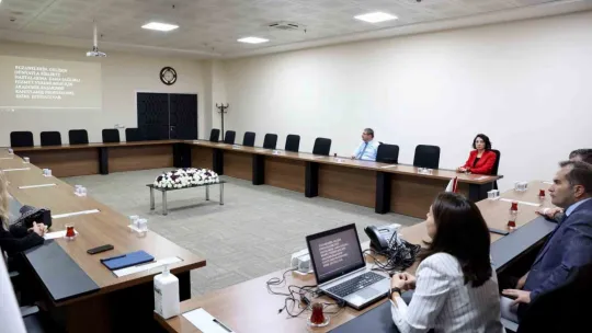 Kayseri Eczacılar Odası'ndan KAYÜ Rektörlüğüne ziyaret