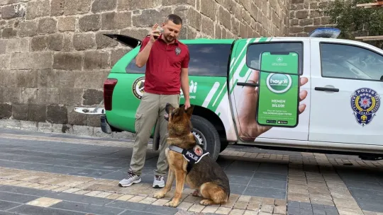 Kayseri emniyeti hayvanları unutmadı