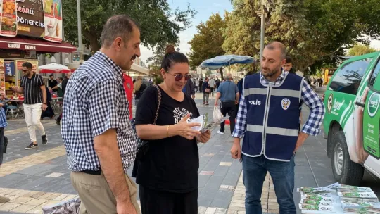 Kayseri emniyeti hayvanları unutmadı