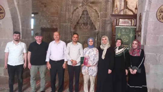 Kayseri Hafızlık Tespit Komisyonu heyeti Develi'de
