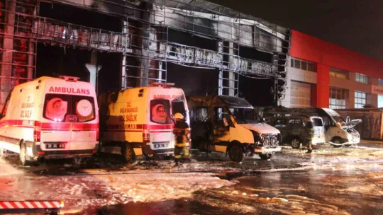 Kayseri İtfaiyesi 2023'ün ilk ayında 438 olaya müdahale etti