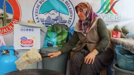 Kayseri Kalesi Türk Mutfağına ev sahipliği yapıyor