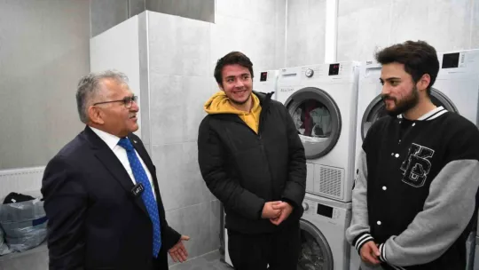 Kayseri'nin çamaşır yıkama merkezi projesi Türkiye'ye örnek oldu