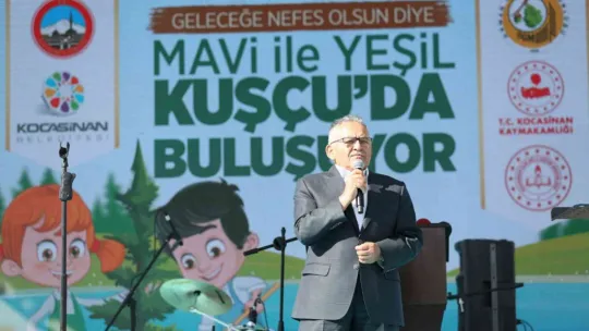 Kayseri'nin denizi ağaçlandırılıyor