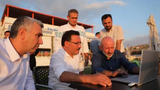 Kayseri'nin denizi için valilik-belediye el ele