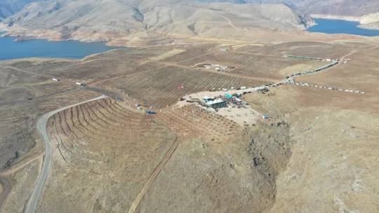 Kayseri'nin Denizi Kuşçu'da, ağaç dikme etkinliği gerçekleştirildi