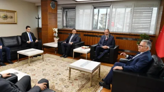 Kayseri OSB Başkanı İmamoğlu'ndan Başkan Büyükkılıç'a ziyaret