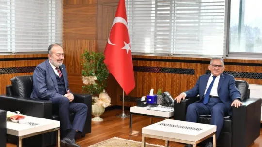 Kayseri OSB Başkanı İmamoğlu'ndan Başkan Büyükkılıç'a ziyaret