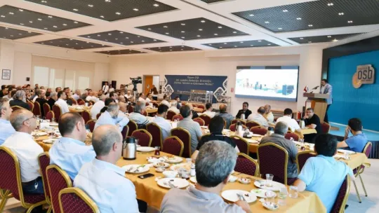 Kayseri OSB'de, yangın ve afetlere karşı dayanışma