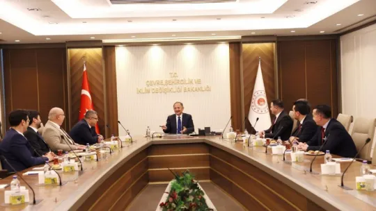 Kayseri OSB Yönetimi, Bakan Özhaseki'yi ziyaret etti