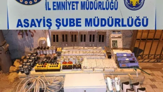 Kayseri polisinden milyonluk denetim