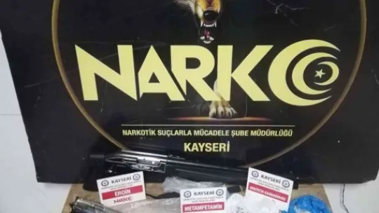 Kayseri polisinden uyuşturucu tacirlerine darbe: 50 gözaltı