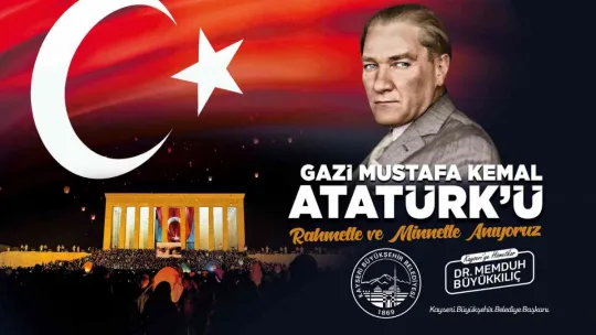 Kayseri protokolünden '10 Kasım' mesajları