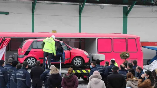 Kayseri Şeker personeline trafik eğitimi