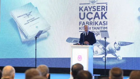 Kayseri Uçak Fabrikası Kitabı takdir topladı