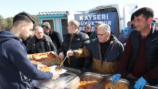 İftar Sofrası, Muhabbet Çay Bahçesi ve B.Şehir Yemekhanesi'nde