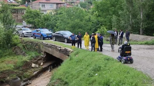 Kayseri'ye rekor yağış