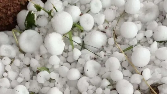 Kayseri'yi sağanak, dolu ve fırtına vurdu