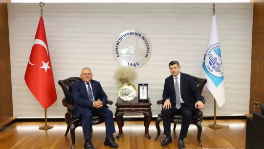 Kayserigaz'dan Başkan Büyükkılıç'a 'hayırlı olsun' ziyareti
