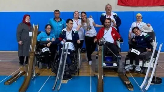 Kayserili Boccia sporcuları Kocaeli'nden madalya ile döndü