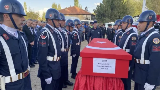 Kayserili şehide son görev