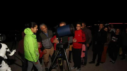 Kayserililer Perseid yağmurunu 2 bin 650 metreden gözlemledi