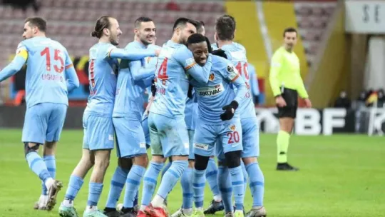 Kayserispor 34 puana ulaştı