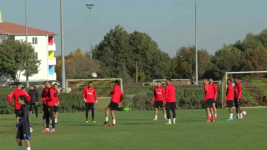 Kayserispor'da Gaziantep FK maçı hazırlıkları sürüyor