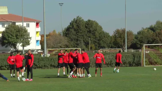 Kayserispor'da Gaziantep FK maçı hazırlıkları sürüyor