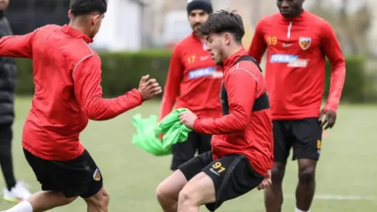 Kayserispor, Konyaspor maçı hazırlıklarını sürdürdü