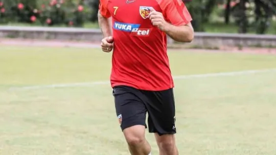 Kayserispor, laktat testinden geçti