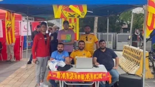 Kayserispor taraftarında final heyecanı