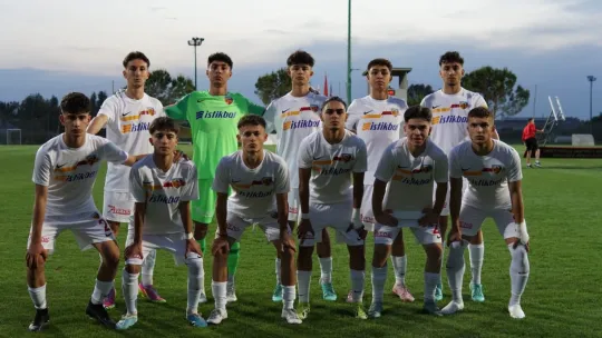 Kayserispor U17 takımı üçüncü oldu