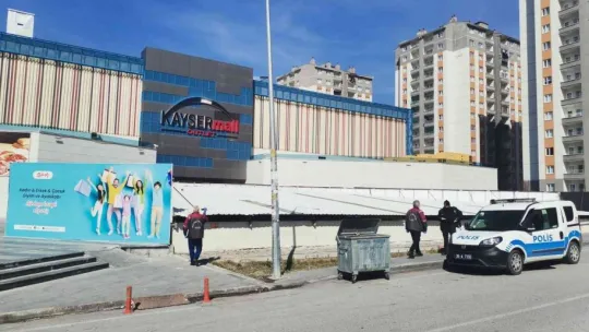 KAYSERMALL AVM'de korkunç olay
