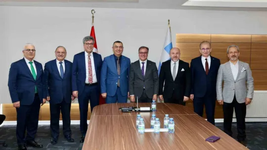KAYSO heyetinden Özdoğan'a 'hayırlı olsun' ziyareti
